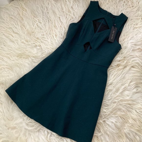 RACHEL ZOE Crew Neck Mini Page Dress - Picture 2 of 12